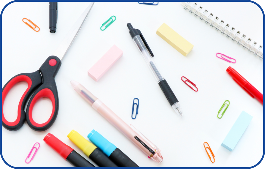 備品・日用品の提供